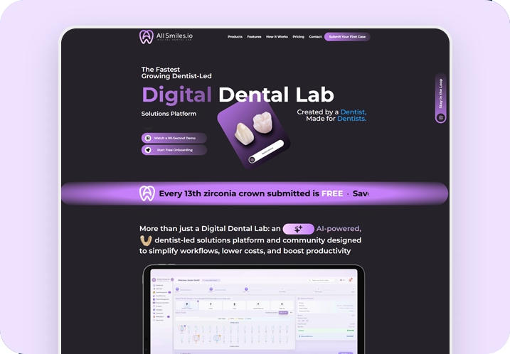 Healthcare Digital Dental Website